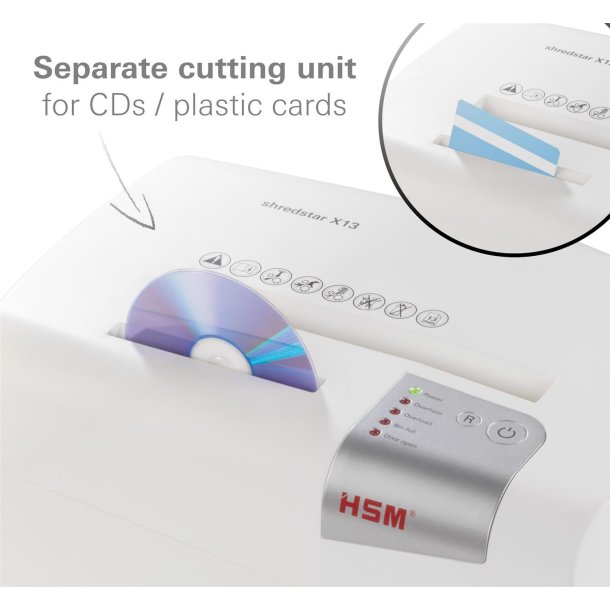 HSM Shredstar makulator X13 P4 4x37 konfetti