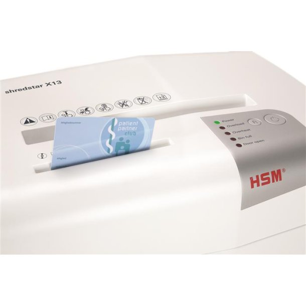 HSM Shredstar makulator X13 P4 4x37 konfetti