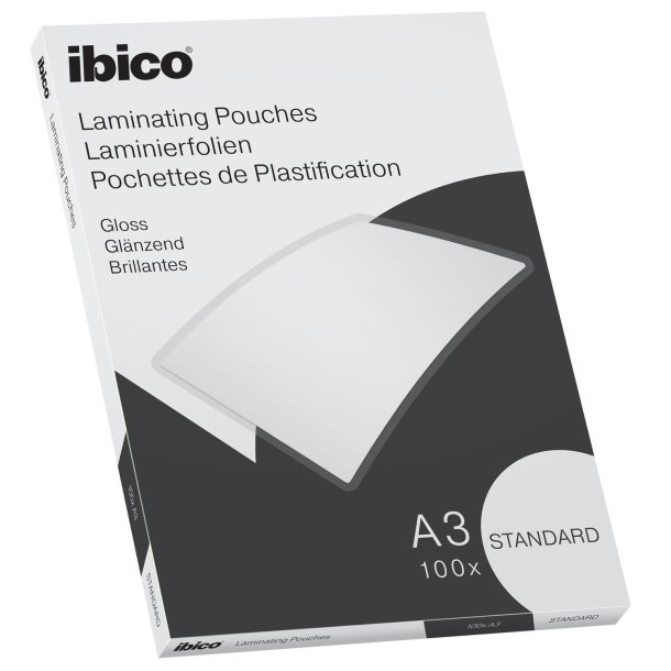 Lamineringslomme basic standard 125my A3 (100)