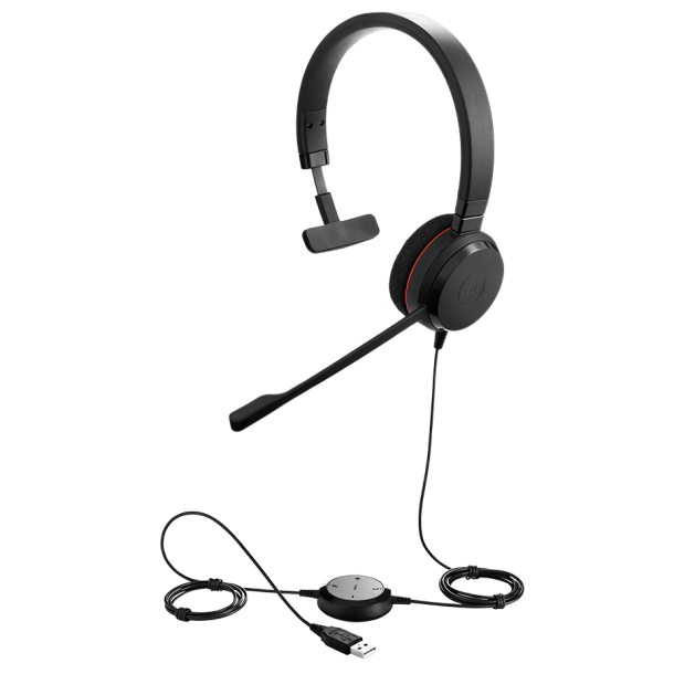 JABRA Evolve 20 MS Stereo HD Audio Microsoft certified IN
