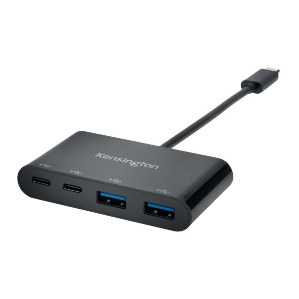 Kensington Hub CH1000 USB-C 4-Port Hub, Black