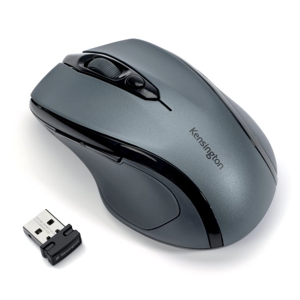 Kensington Wireless Mouse ProFit MidSize, Grey