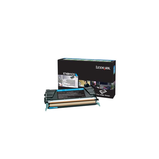 X748 toner cyan (prebate) 10K