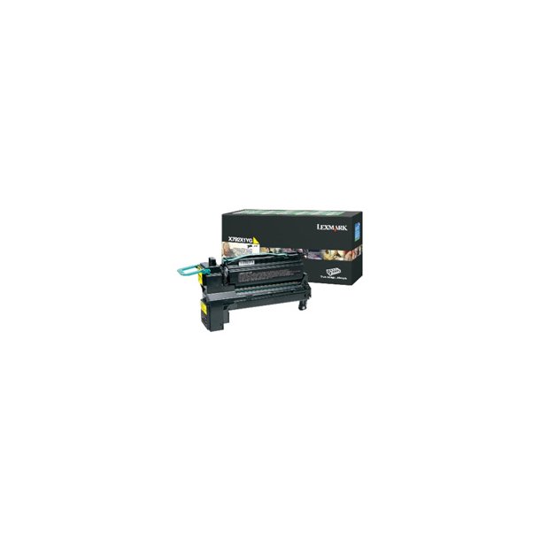X792 toner yellow HC 20K (return)
