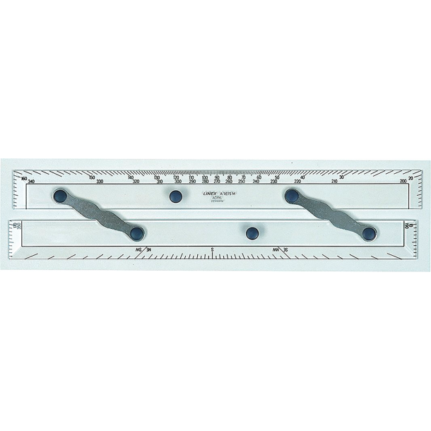 Linex parallel lineal A1615M 38cm transparent