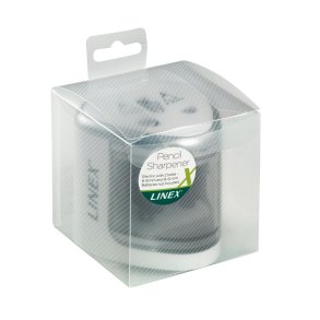 Linex blyantspidser dobbelt batteri hvid