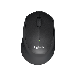 M330 Silent Plus Wireless Mouse, Black