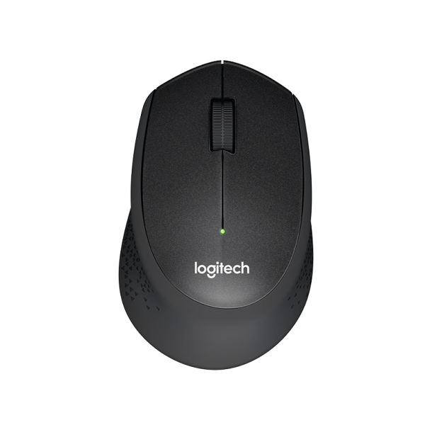 M330 Silent Plus Wireless Mouse, Black