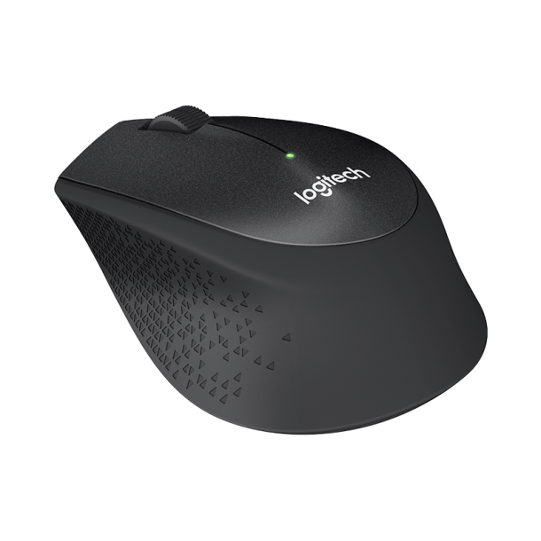 M330 Silent Plus Wireless Mouse, Black