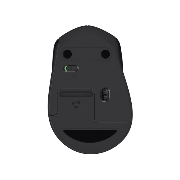 M330 Silent Plus Wireless Mouse, Black