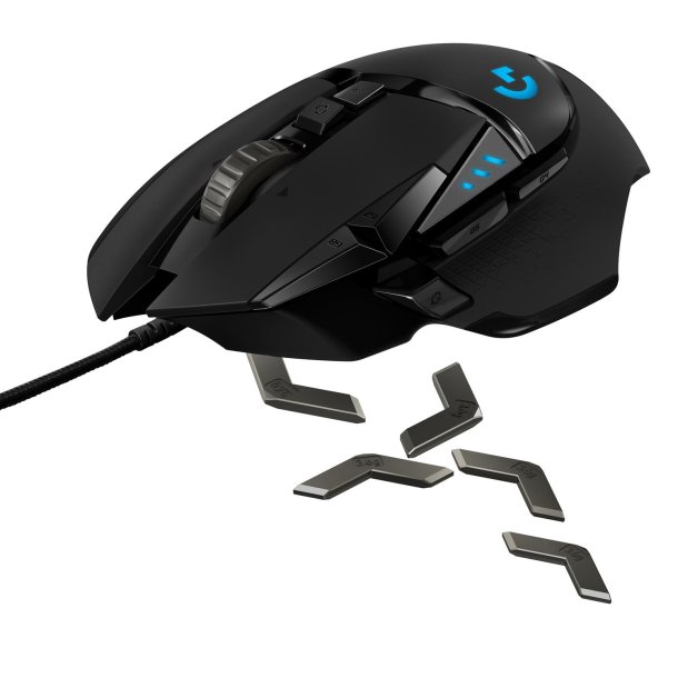 G502 Hero Gaming Mouse, Black