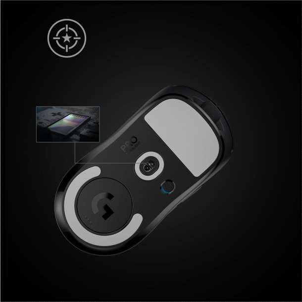 PRO X SUPERLIGHT Wireless Gaming Mouse, Black, EER2