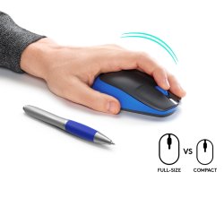 M190 Full-size wireless mouse, Blue