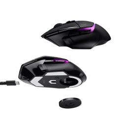 G502 X Plus Wireless Gaming Mouse, Black/Premium