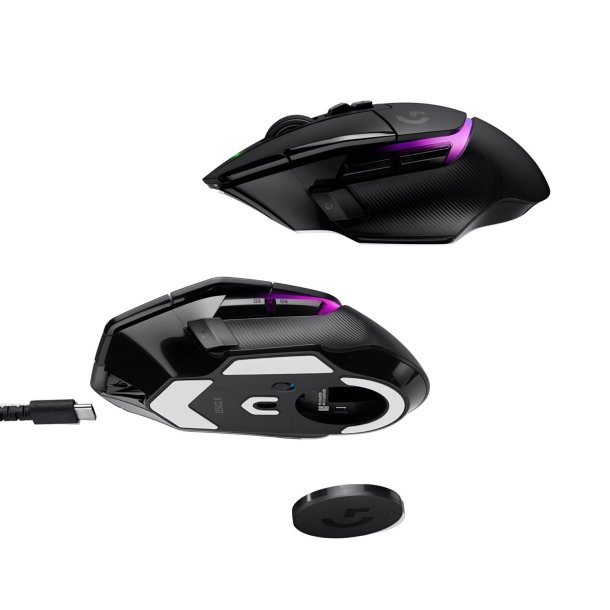 G502 X Plus Wireless Gaming Mouse, Black/Premium