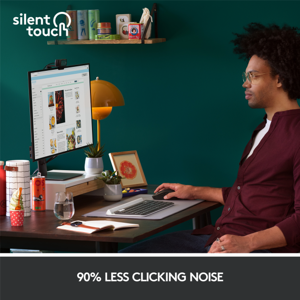 Logitech Signature M650 Wireless Mouse, Graphite