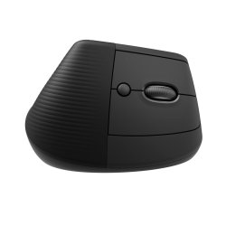 Logitech Lift Right Vertical Ergonomic Mouse, Graphite/Black