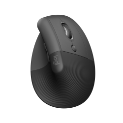 Logitech Lift Vertical Ergonomic Mouse for Business, Graphit