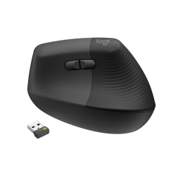 Logitech Lift Vertical Ergonomic Mouse for Business, Graphit