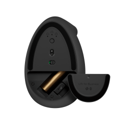 Logitech Lift Vertical Ergonomic Mouse for Business, Graphit