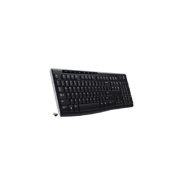 K270 Wireless Keyboard, Black (Nordic)