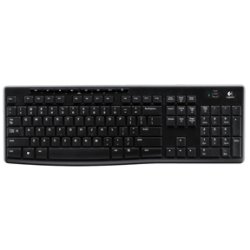 K270 Wireless Keyboard, Black (Nordic)