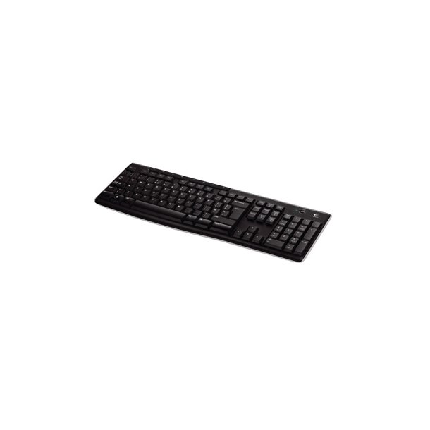 K270 Wireless Keyboard, Black (Nordic)