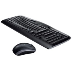 MK330 Wireless Desktop Set, Black (Nordic)