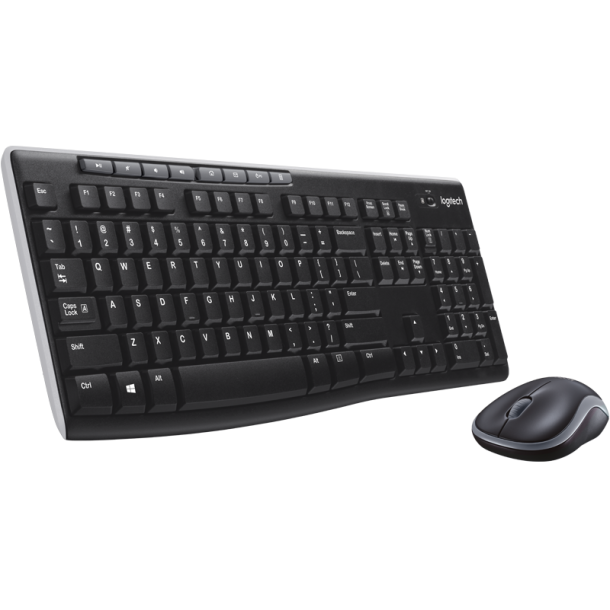 MK270 Wireless Combo Desktop set, Black (UK)