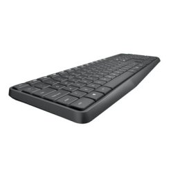 MK235 Wireless Desktop Set, Grey (Nordic)