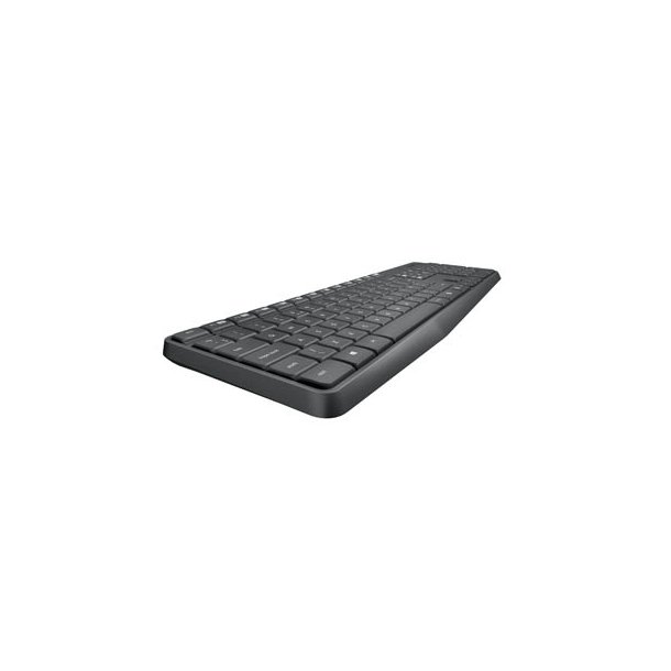 MK235 Wireless Desktop Set, Grey (Nordic)