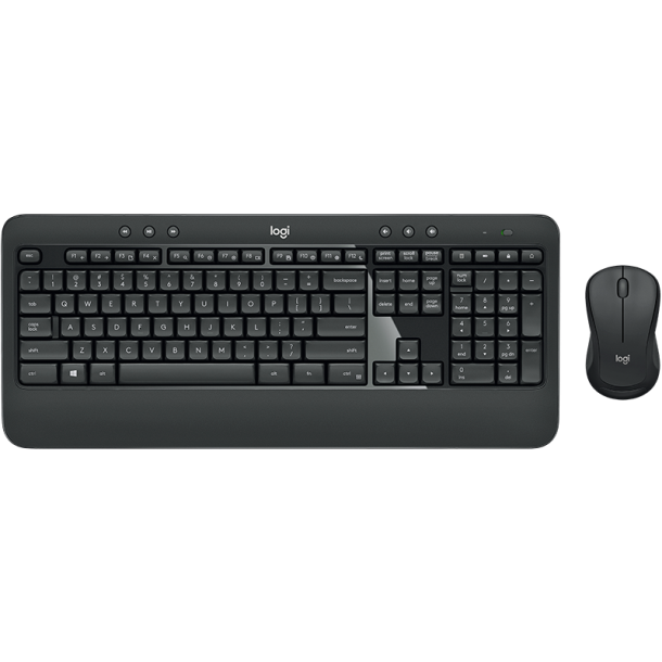 MK540 Wireless Desktop Set, Black (Nordic)