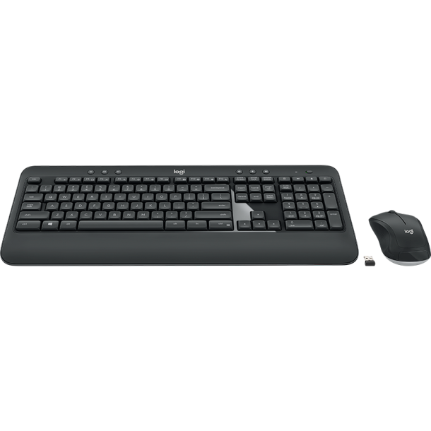 MK540 Wireless Desktop Set, Black (Nordic)