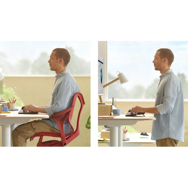 K860 ERGO Keyboard, Graphite (Nordic)