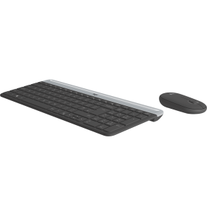 MK470 Slim Wireless Desktop Set, Graphite (Nordic)