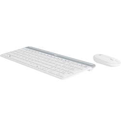 MK470 Slim Wireless Desktop Set, Offwhite (Nordic)