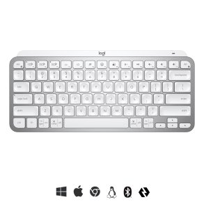 MX Keys Mini Mac Minimalist Wirel. Keyboard, Grey (Nordic)