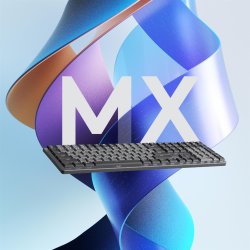 MX Mech. Wireless Illuminated Perf. Keyboard Tactile, Graphi