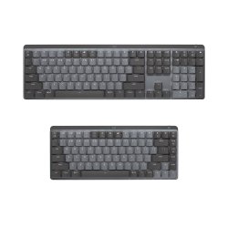 MX Mech. Wireless Illuminated Perf. Keyboard Clicky, Graphit