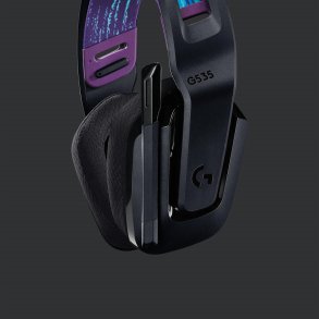 G535 LIGHTSPEED Wireless Gaming Headset, Black