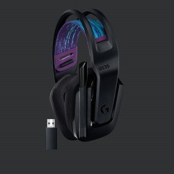 G535 LIGHTSPEED Wireless Gaming Headset, Black