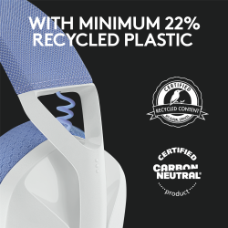 G435 LIGHTSPEED Wireless Gaming Headset, White