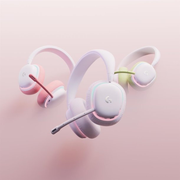 G735 Wireless Gaming Headset, Off White