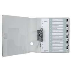 Register printbar PP A4+ 1-12 hvid/sort