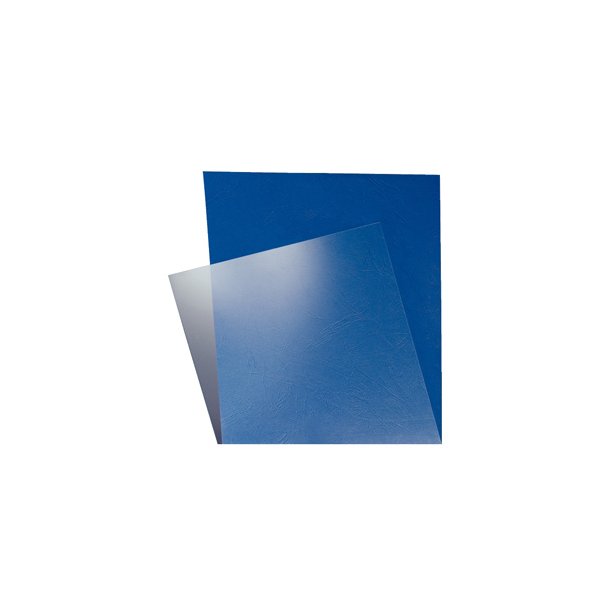 For-/bagside i glasklar film 250my A4 (100)