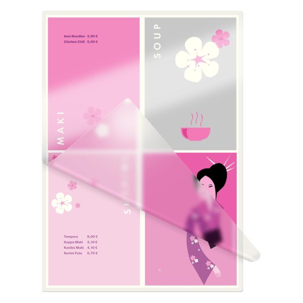 Lamineringslomme glans 125my A4 (100)