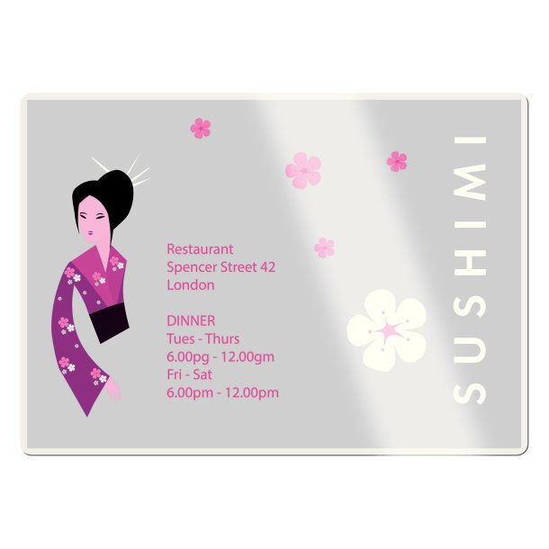 Lamineringslomme glans 125my 54x86 (100)