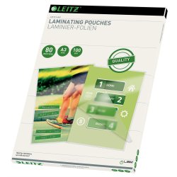 Lamineringslomme glans 80my A3 (100)
