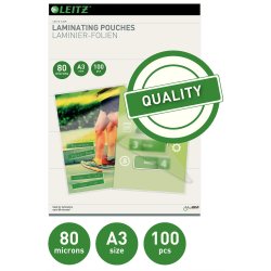 Lamineringslomme glans 80my A3 (100)