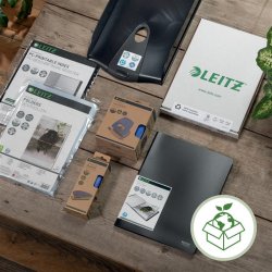 3-klap mappe recycle karton A4 rd